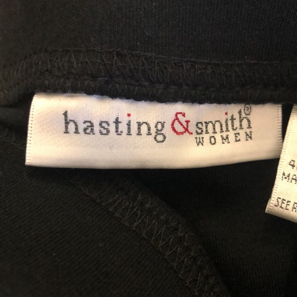 Hasting & Smith Womens Black Pants Slim Leg - Picture 4 of 6